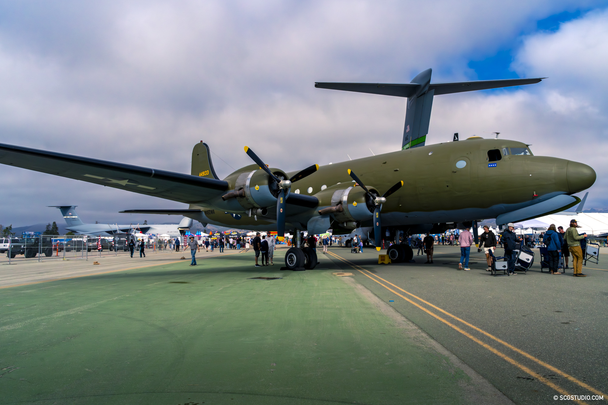 A USAAF Douglas C-54